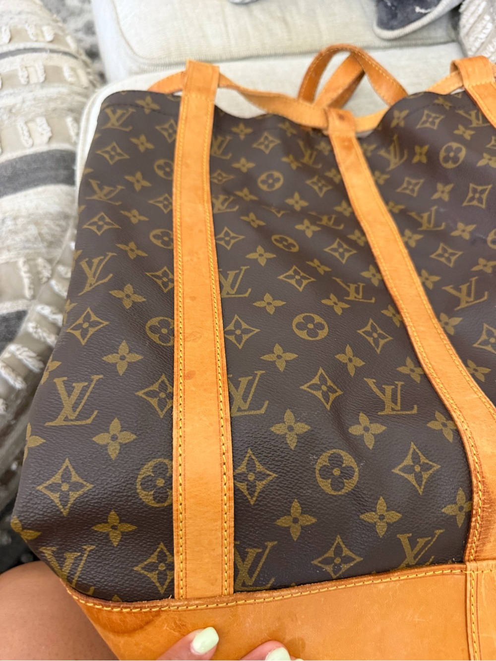 Louis Vuitton Monogram Randonnee GM Vintage - Picture 6 of 15